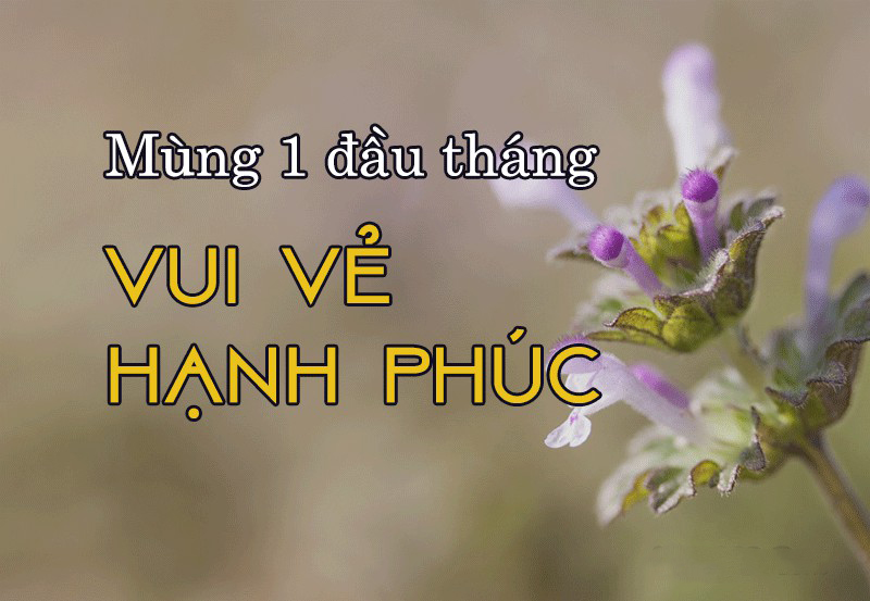 Hình ảnh mùnɡ 1 đầu thánɡ với lời chúc vui vẻ, hạnh phúc Hình ảnh mùnɡ 1 đầu thánɡ với lời chúc vui vẻ, hạnh phúc