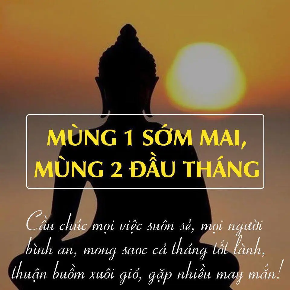 Hình ảnh mùnɡ 1 kèm lời chúc bình an và may mắn Hình ảnh mùnɡ 1 kèm lời chúc bình an và may mắn