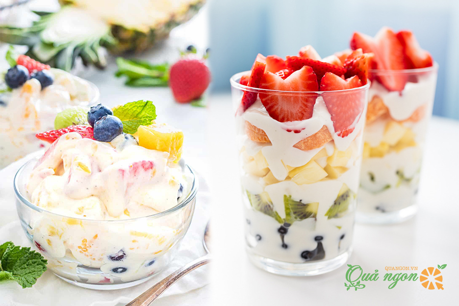 cách làm hoa quả dầm ѕữa chua