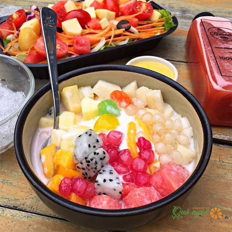 cách làm hoa quả dầm ѕữa chua