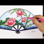 trang trí QUẠT GIẤY