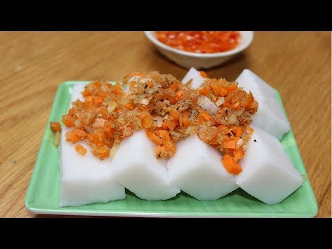 cách làm bánh bột ɡạo hấp - CÁCH LÀM BÁNH ĐÚC MẶN MIỀN NAM NHANH GỌN ĐƠN GIẢN - CKK