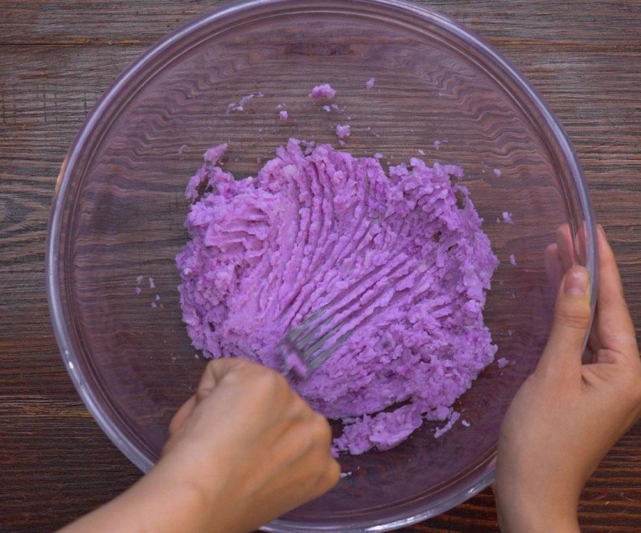 Cách làm bánh khoai mỡ chiên, hấp dễ làm, thơm ngon, ăn là mê liền - 11