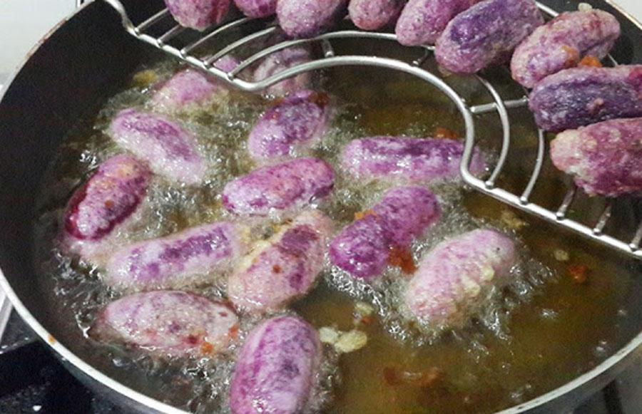 Cách làm bánh khoai mỡ chiên, hấp dễ làm, thơm ngon, ăn là mê liền - 20