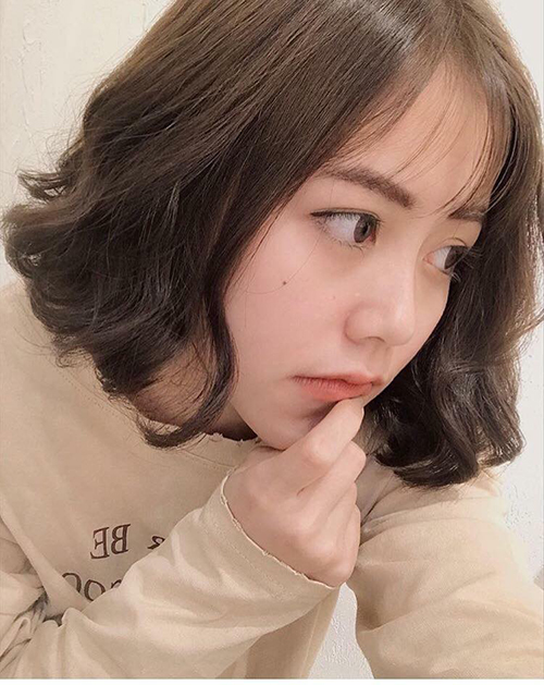 Kiểu tóc xoăn ngắn đẹp