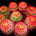 Cách làm quả dứa từ kẹo siêu đẹp mắt