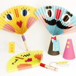 những chiếc quạt giấy đủ sắc tố và Bức Ảnh đáng yêu