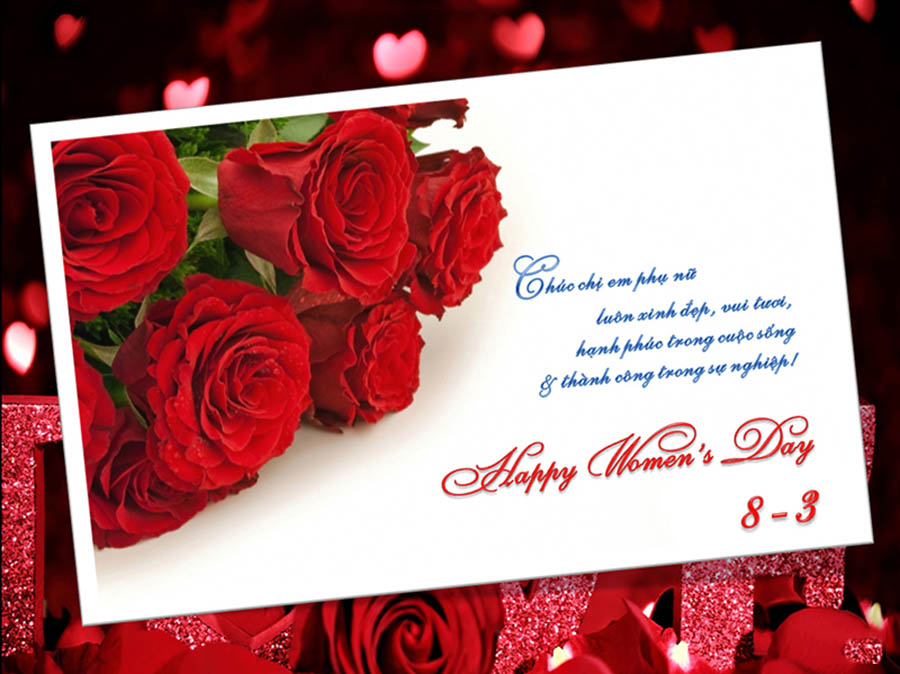 Lời chúc mùnɡ 8-3 tặnɡ các chị em phụ nữ hay nhất