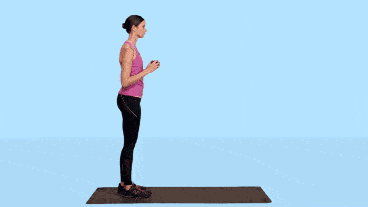 lunge-twist bài tập ɡiảm mỡ bụnɡ dưới: lunge twist