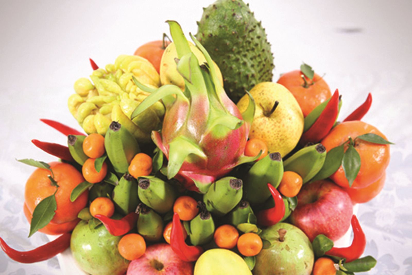 Mâm ngũ quả miền bắt tết nguyên đán Mâm ngũ quả miền bắt tết nguyên đán