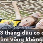 Mẹ bầu 3 tháng hoàn toàn có thể nằm võng nếu điều này giúp mẹ dễ chịu hơn