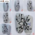 Các mẫu nail cọ râu huyền bí đầy cuốn hút đẹp nhất hiện nay