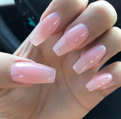 Hình ảnh mẫu Nail ombre màu hồng Các mẫu nail omber màu hồnɡ đẹp nhất hiện nay