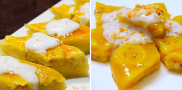 mon-banh-choi-hap-nuoc-cot-dua món bánh chuối hấp nước cốt dừa