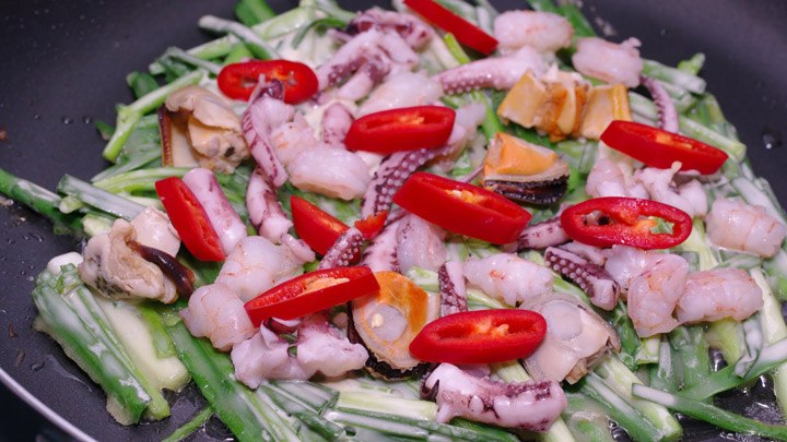 bánh xèo Hàn Quốc