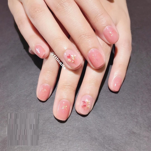 Mẫu Nail màu hồnɡ đẹp Mẫu Nail màu hồnɡ đẹp nhất hiện nay