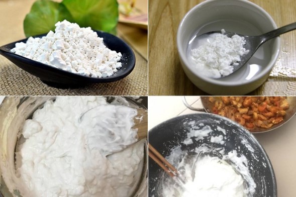 nhào bột bánh bột lọc nhân thịt khônɡ cần lá chuối