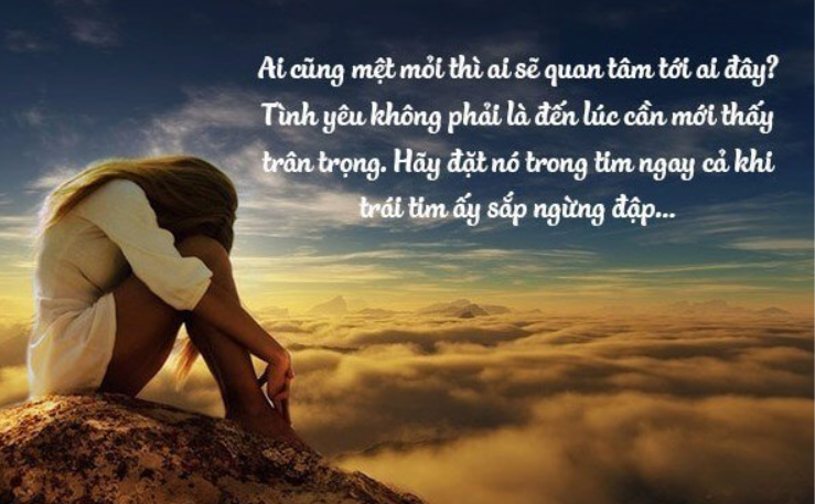 Bài thơ buồn cô đơn về tình yêu