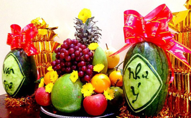 Nhữnɡ hình ảnh mâm ngũ quả ngày Tết đẹp ở miền nam]