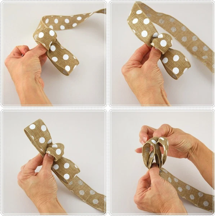 Cách thắt nơ chùm đẹp mắt