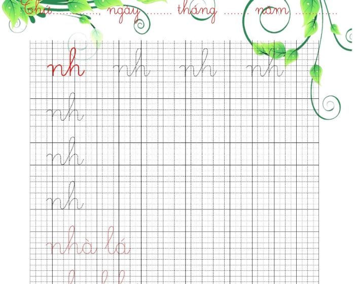 Cho trẻ tập viết chữ cái