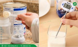 Bảng ml sữa chuẩn cho trẻ sơ sinh