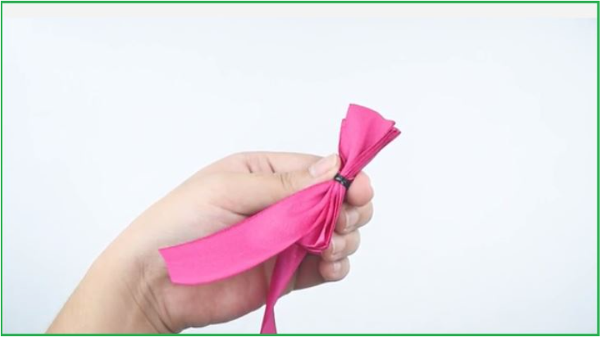 Cách thắt nơ nhiều lớp xinh xắn