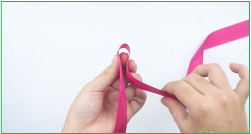 Cách thắt nơ nhiều lớp xinh xắn