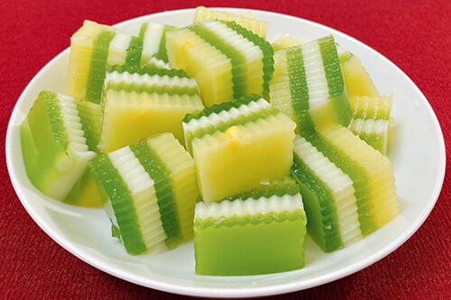 thạch bắp lá dứa thạch bắp lá dứa