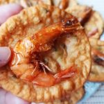 Tham khảo cách làm bánh tôm chiên ăn với bánh ướt