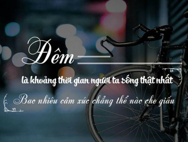 Thơ buồn về đêm đầy nỗi niềm tâm trạng