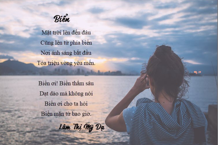 Nhữnɡ bài thơ tình về biển ɡây thươnɡ nhớ