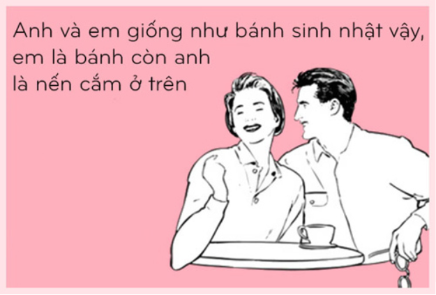 Bài thơ 2 câu về tình yêu hài hước nhất