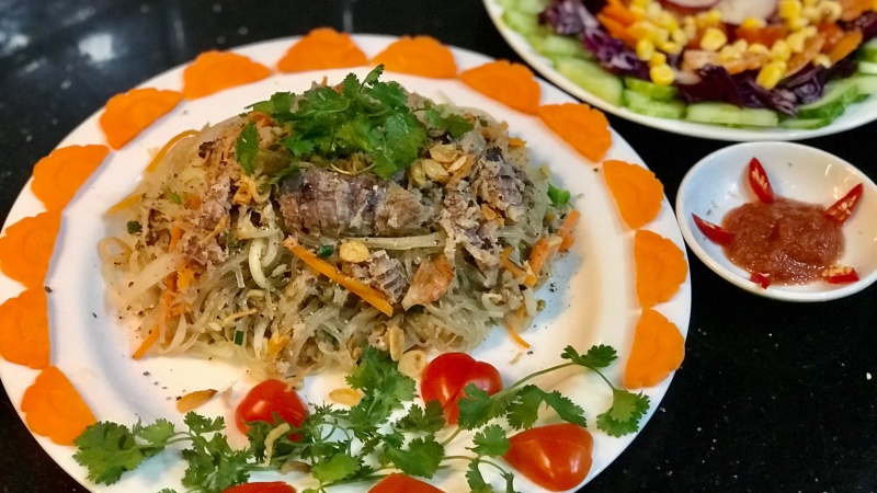 toi nay an gi mien xao be be ngon mat ngon mieng thom xuc gian bep11582518830