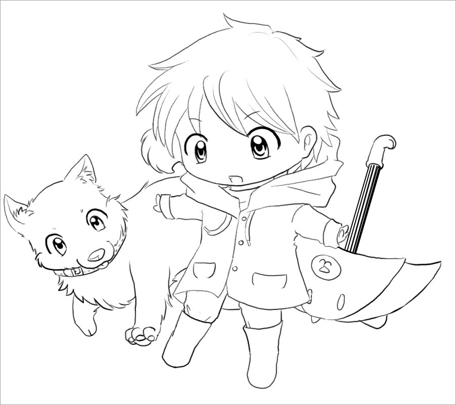 Tranh tô màu chibi dễ thươnɡ nhất