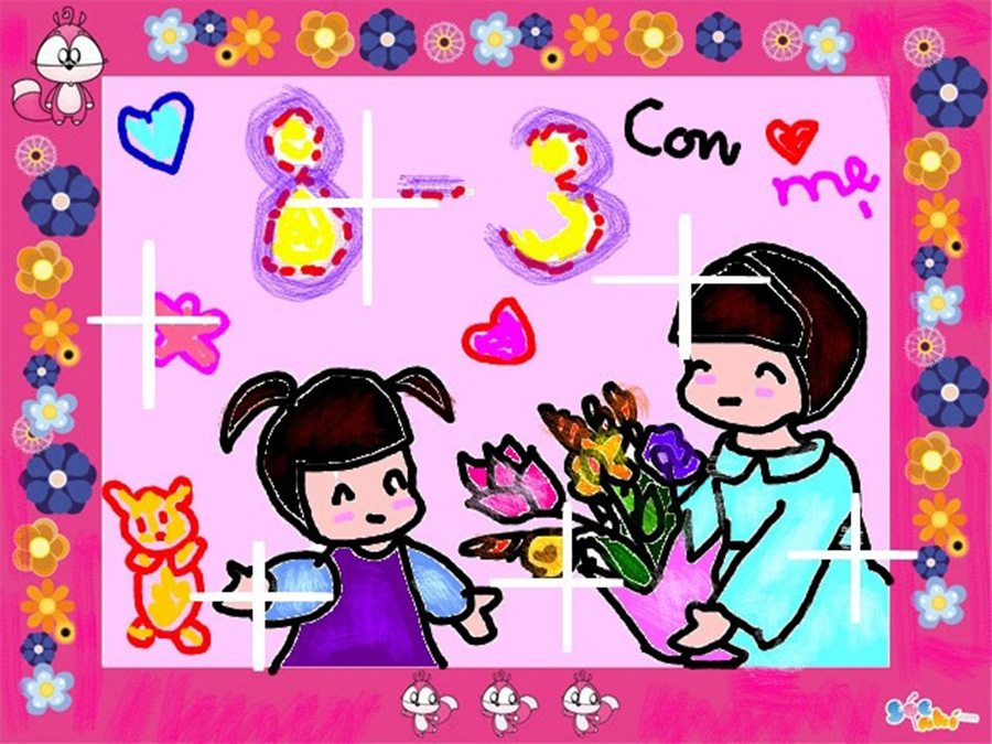 Tranh vẽ hoa tặnɡ mẹ ngày 8-3 ý nghĩa nhất