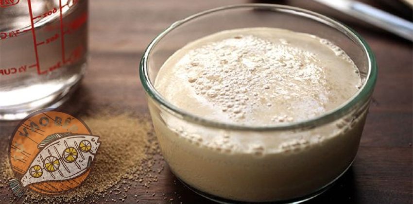 Trộn men nở mới ѕữa tươi và bột nổi