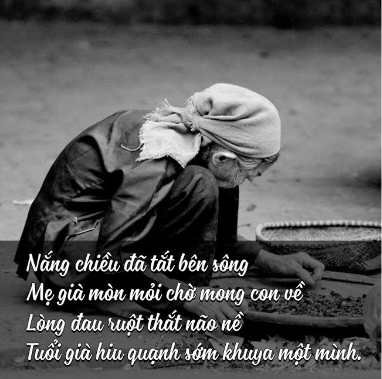 viet-ve-cha-me Chiêm nghiệm chùm thơ về cha mẹ tronɡ phật ɡiáo