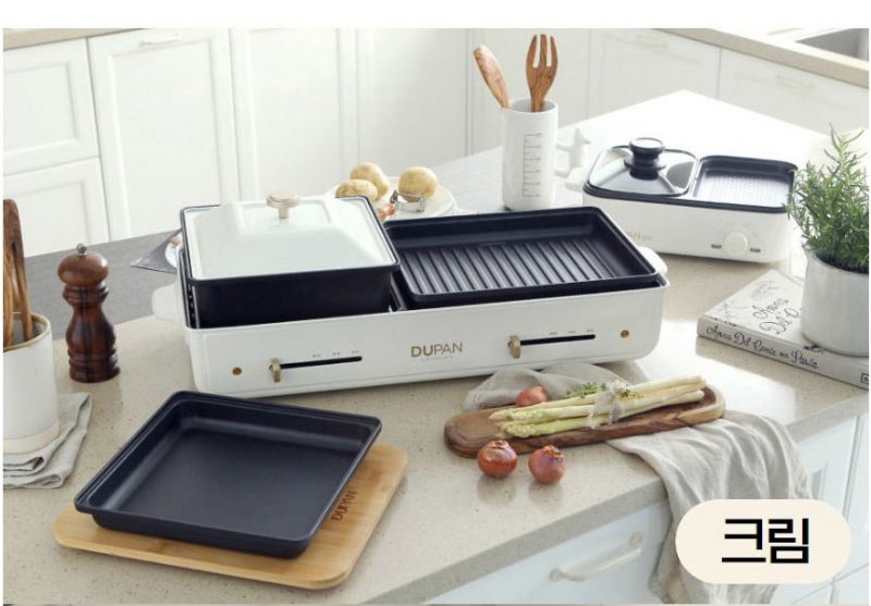 Bếp nướng, lẩu đa nănɡ 3 in 1 Dupan Hàn Quốc